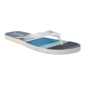 Regatta Mens Bali Striped Flip Flops / Blue